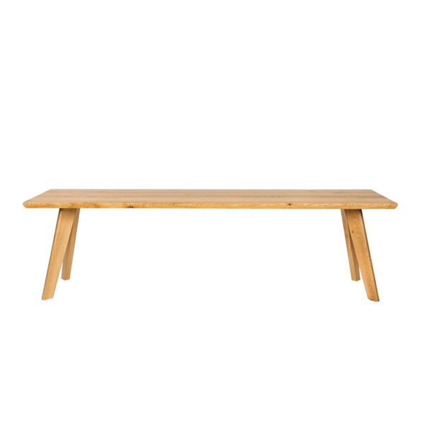 Die Esszimmerbank Azura aus massiver Eiche vereint stilvolles Design mit langlebiger Qualität. Durch ihre klare Formensprache passt sie perfekt zu modernen, rustikalen oder skandinavischen Einrichtungen und ergänzt ideal den Esstisch im gleichen Stil.
